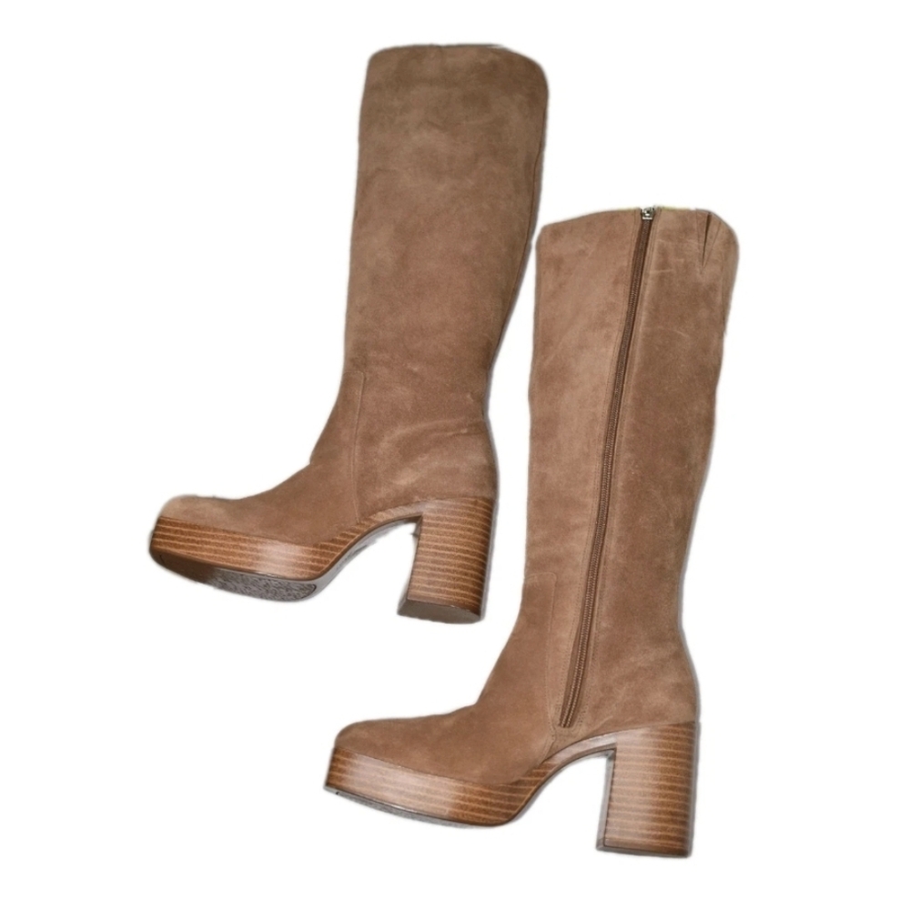 New Giani Bini Kaleb Style Women's Tall Boots Honey Size 6 M